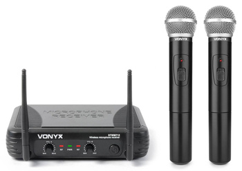 Zestaw mikrofonów bezprzewodowych Vonyx STWM712 