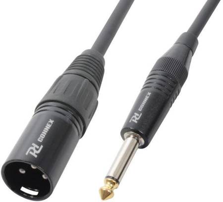 Kabel XLR(M) - Jack 6.3 mono 8.0m