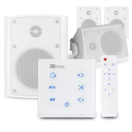 Zestaw audio dla domu bluetooth Powerline A100W + 4 x 5.25" BGO50